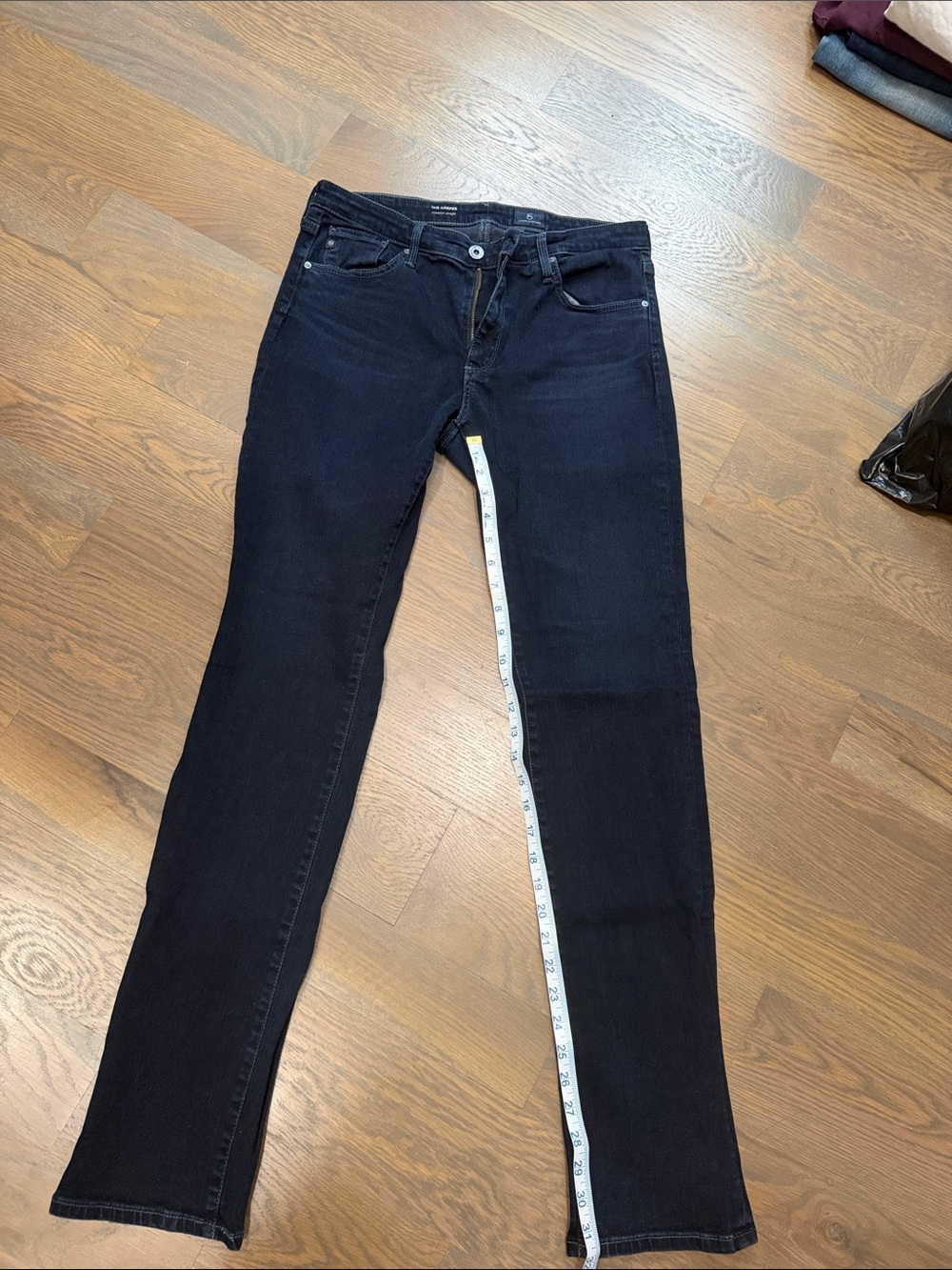 Ag Adriano Goldschmied Women’s indigo straight Jeans